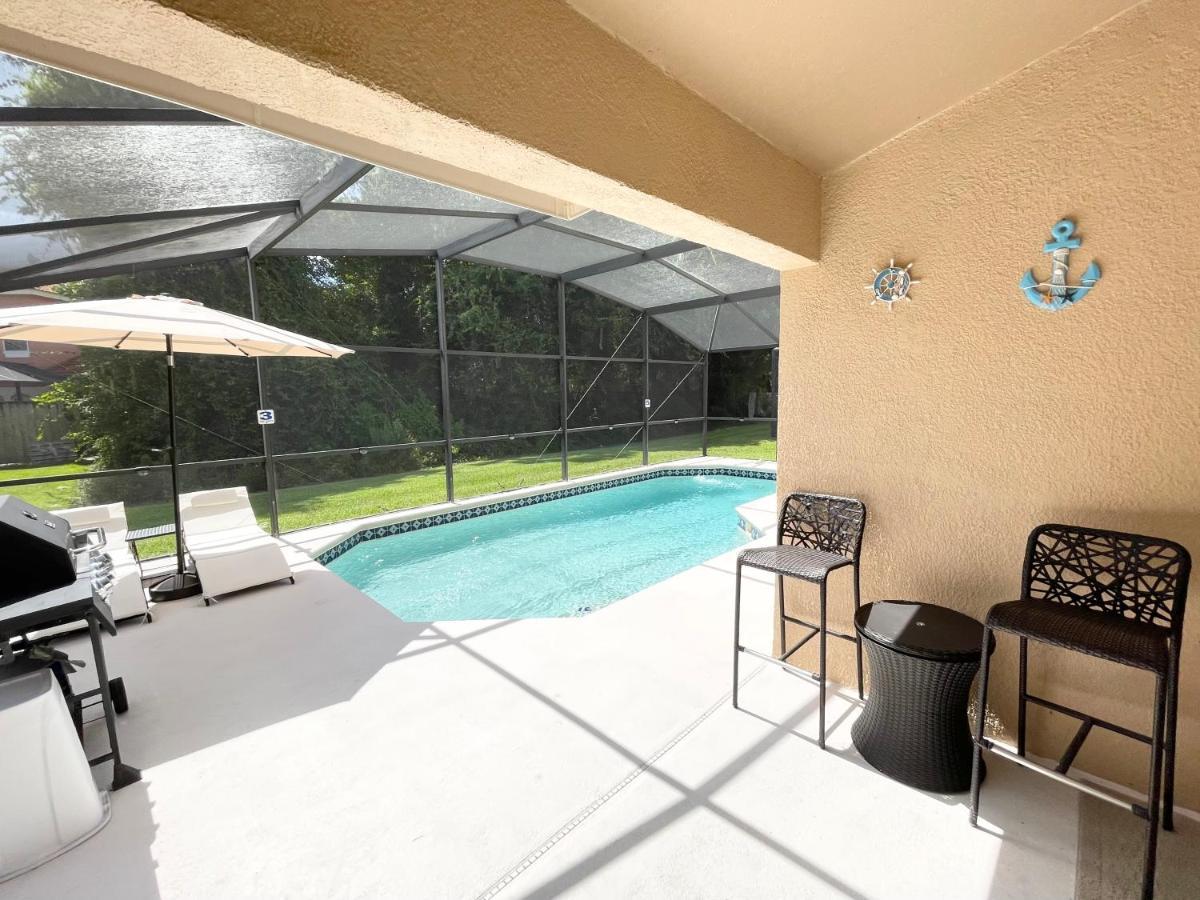 Fully Renovated, Quiet, Spacious Disney Themed Pool Home With Office Kissimmee Bagian luar foto